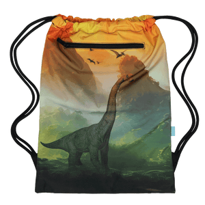 Spencil Jurassic Kingdom Large Drawstring Bag