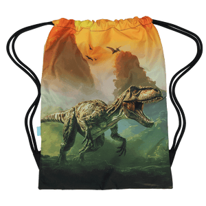 Spencil Jurassic Kingdom Large Drawstring Bag