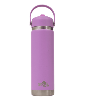 Spencil Insulated Large 650ml Water Bottle - Lilac