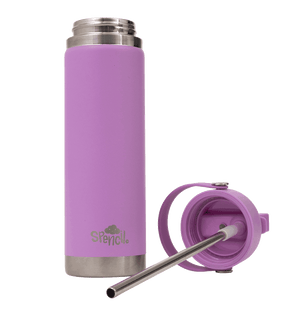 Spencil Insulated Large 650ml Water Bottle - Lilac