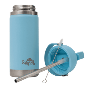 Spencil Insulated Small 470ml Water Bottle - Sky