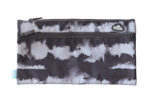 Front view of twin zip Spencil Shockwaves pencil case