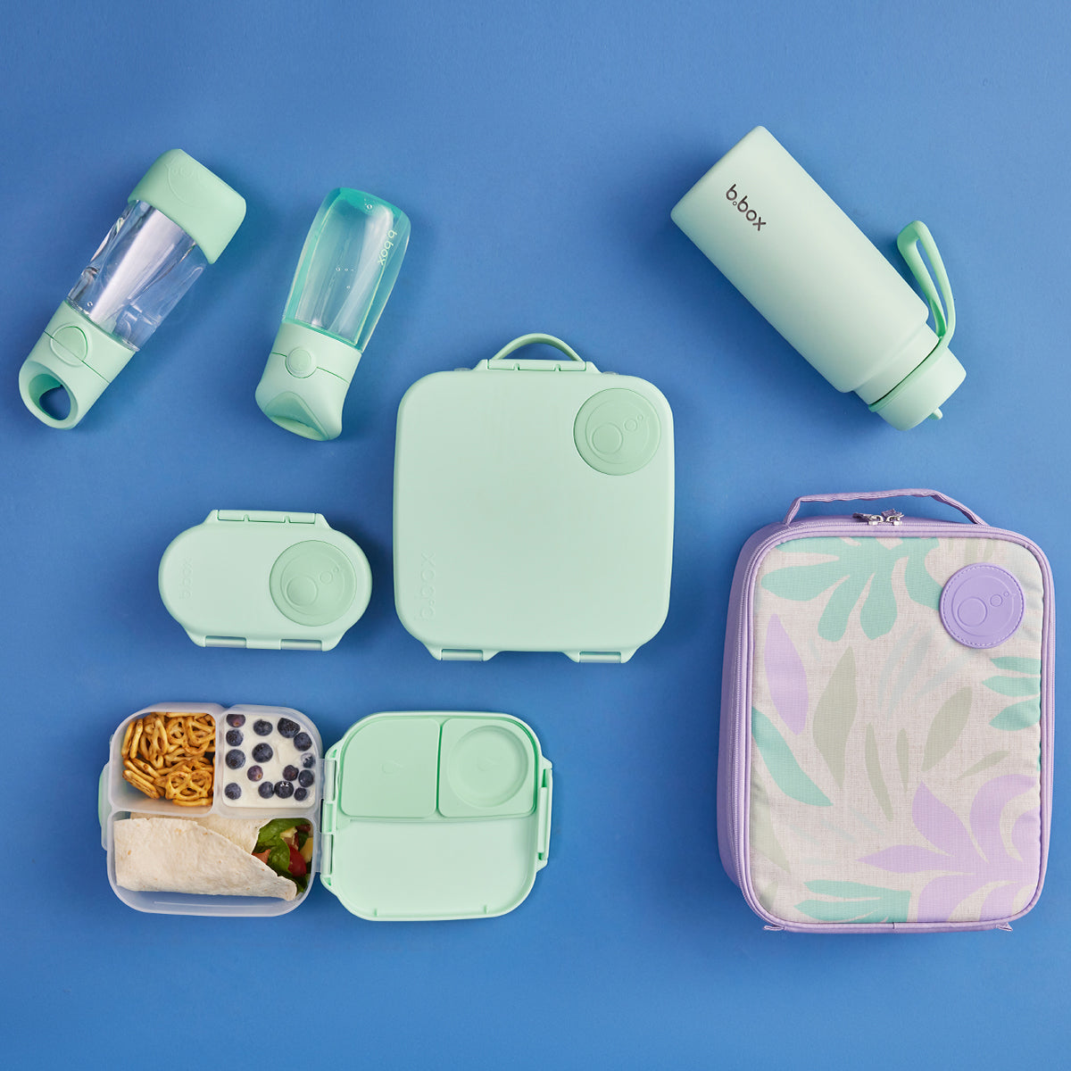 b.box Spearmint Mini Lunchbox