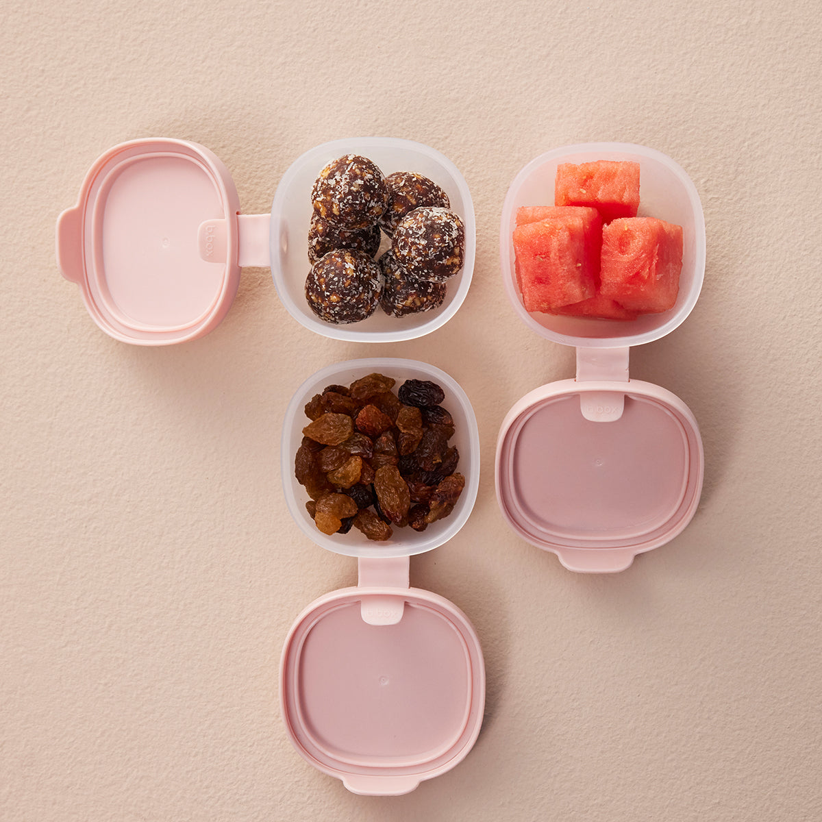 B.box 3pk Snack Tubs - Berry