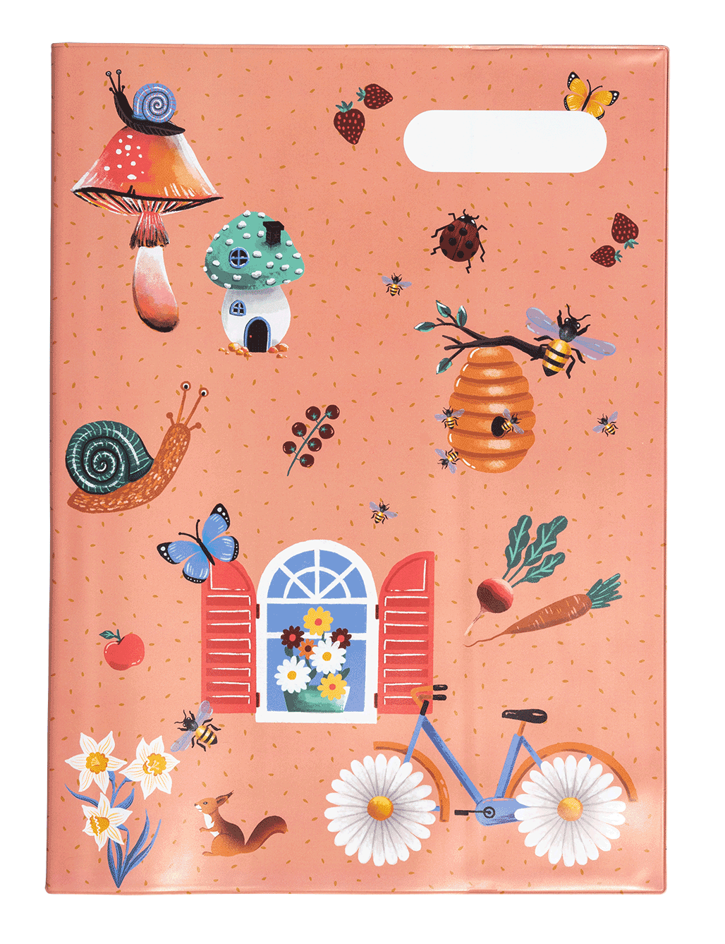 Spencil Secret Garden Scrapbook Cover