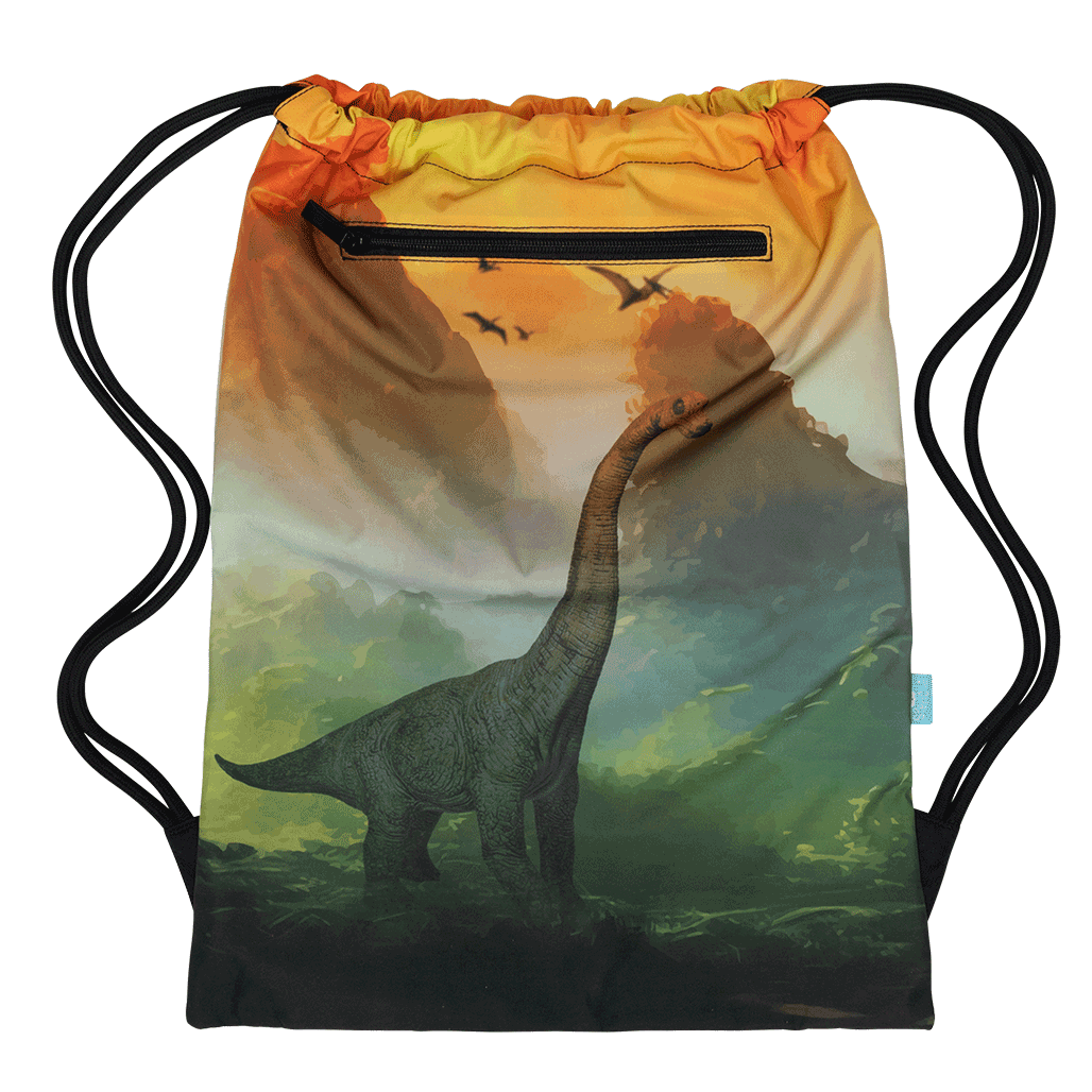 Spencil Jurassic Kingdom Large Drawstring Bag