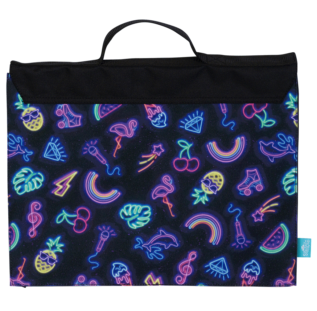 Spencil Neon Party Library Bag
