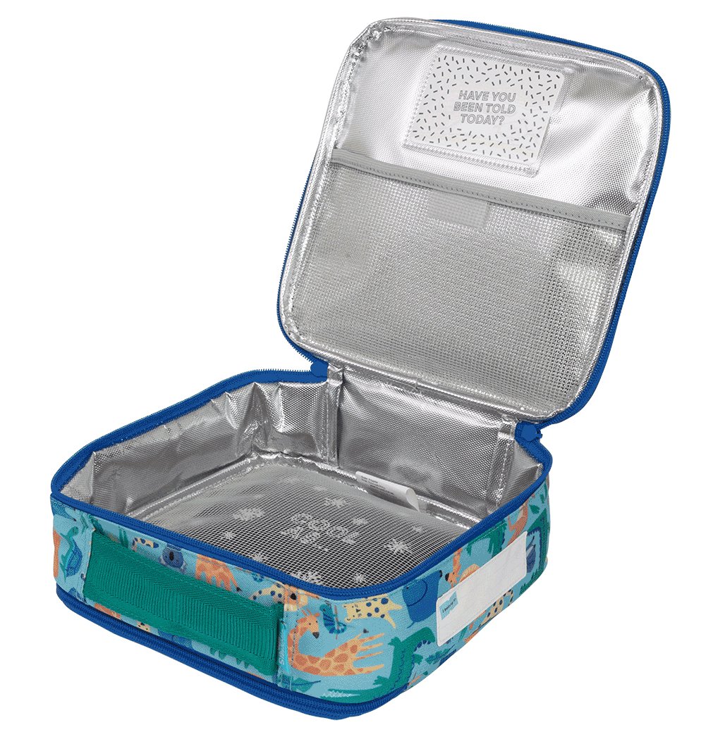 Spencil Little Cooler Lunch Bag - Safari Puzzle