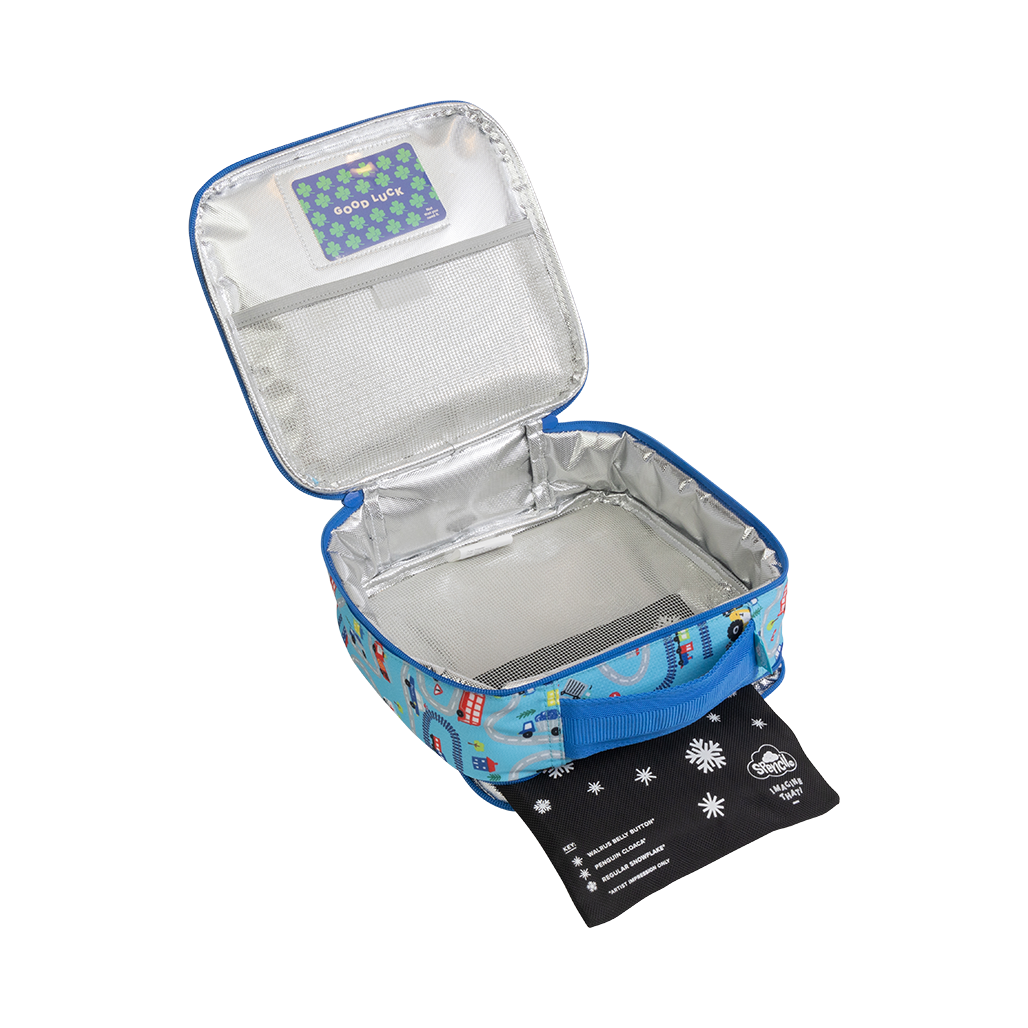 Spencil Tiny Town Small Lunch Bag including Chill Pack