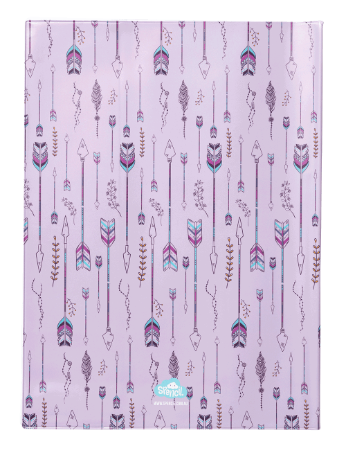 Back view of Scrapbook Spencil Dreamcatcher Horse Book Cover