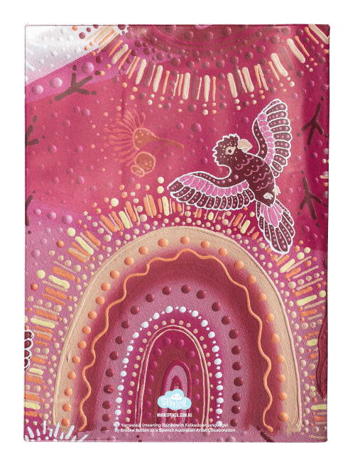 Back view of Scrapbook Spencil Yarrawala Book Cover