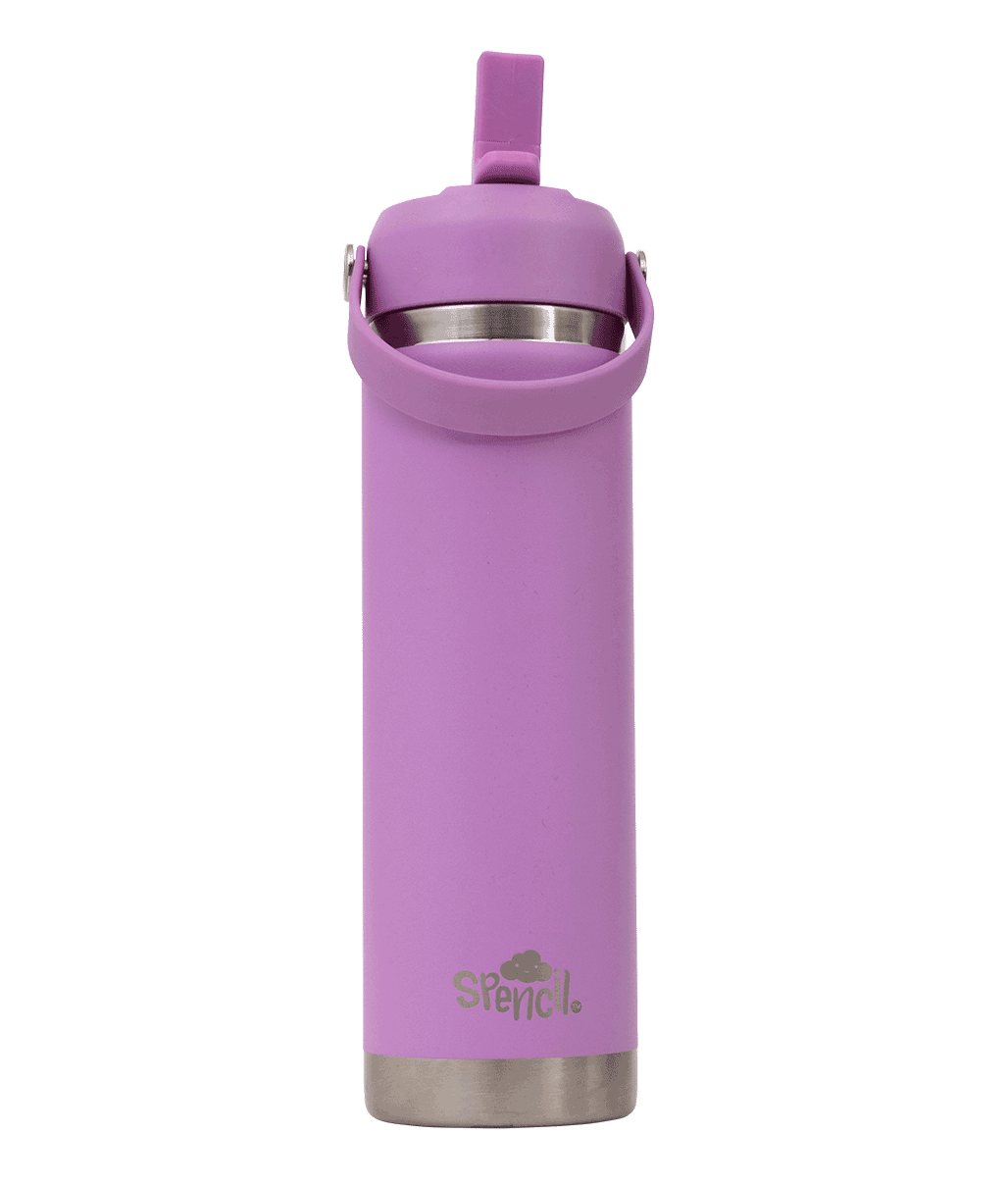 Spencil Insulated Large 650ml Water Bottle - Lilac