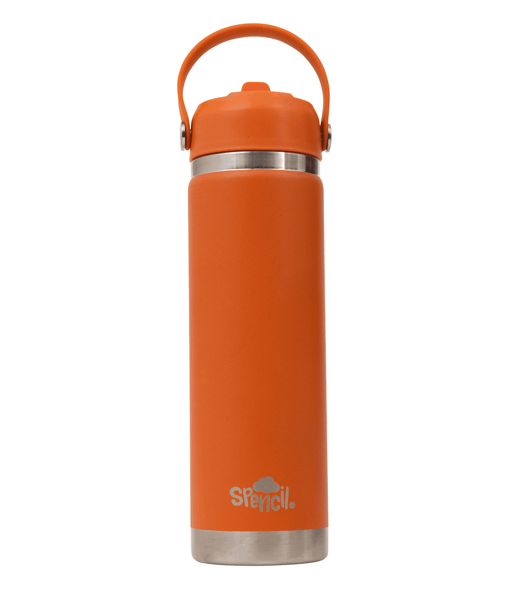 Spencil Insulated Large 650ml Water Bottle - Tiger