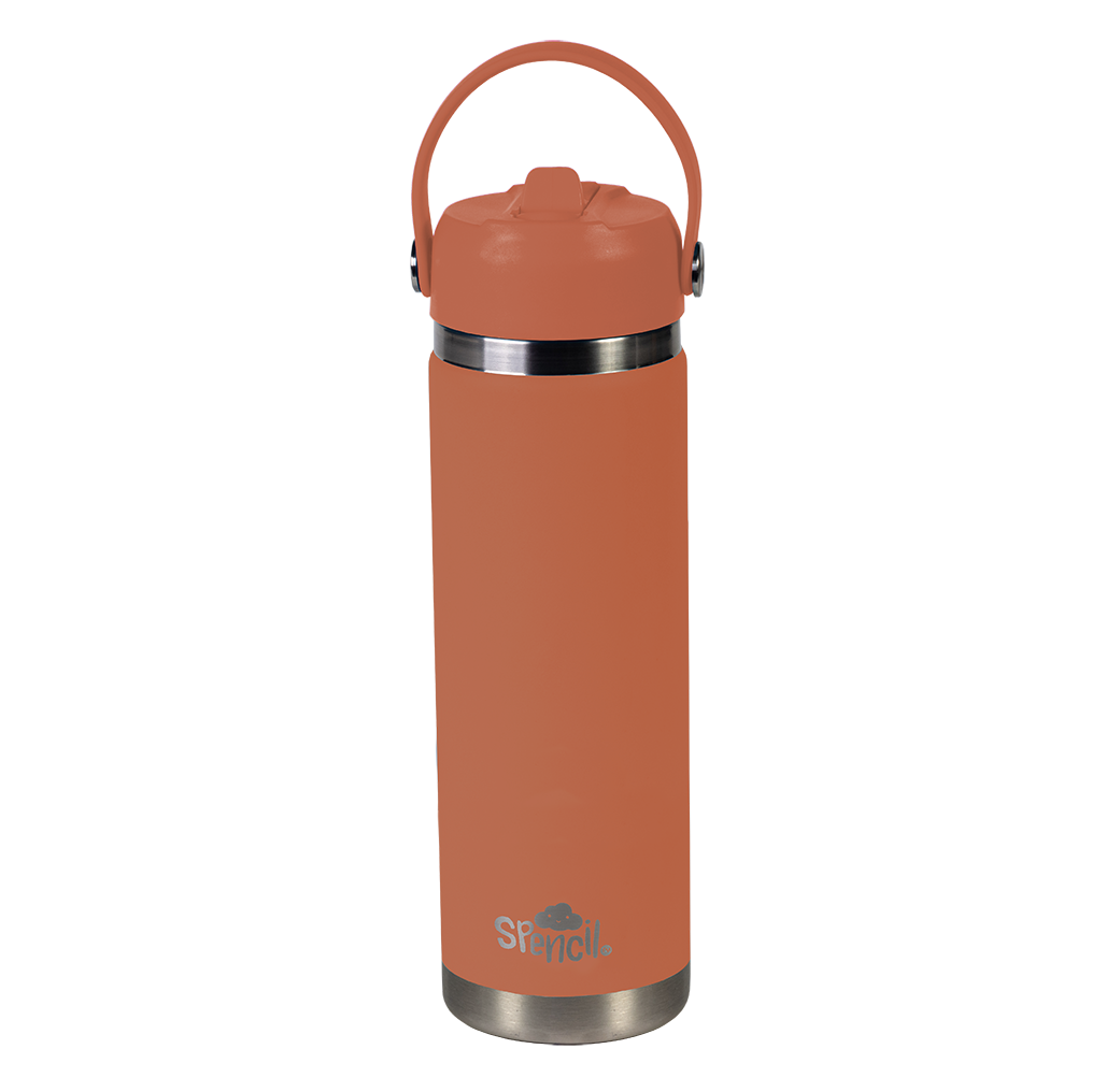Spencil Insulated Large 650ml Water Bottle - Tiger