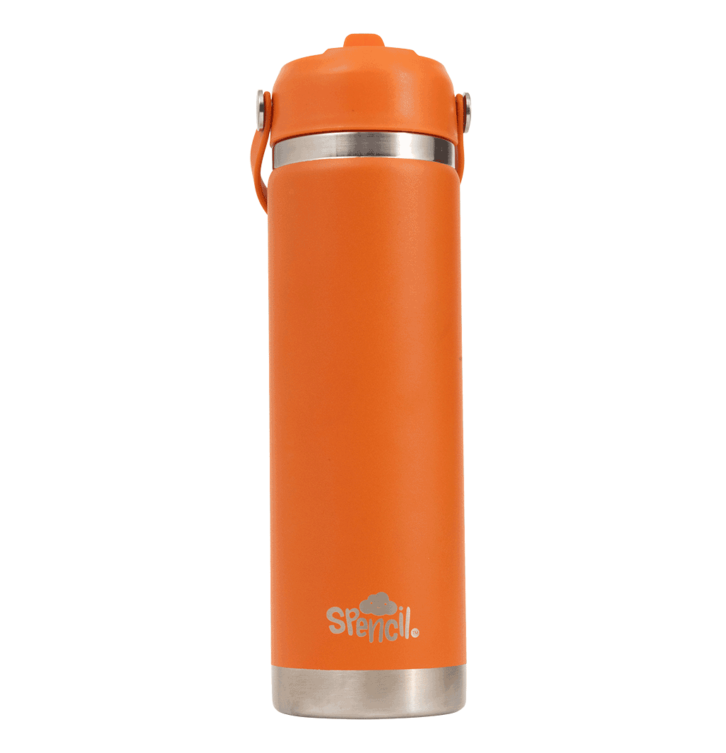 Spencil Insulated Large 650ml Water Bottle - Tiger
