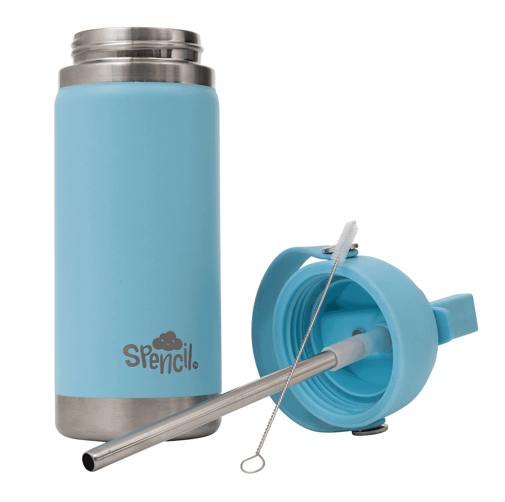 Spencil Insulated Small 470ml Water Bottle - Sky