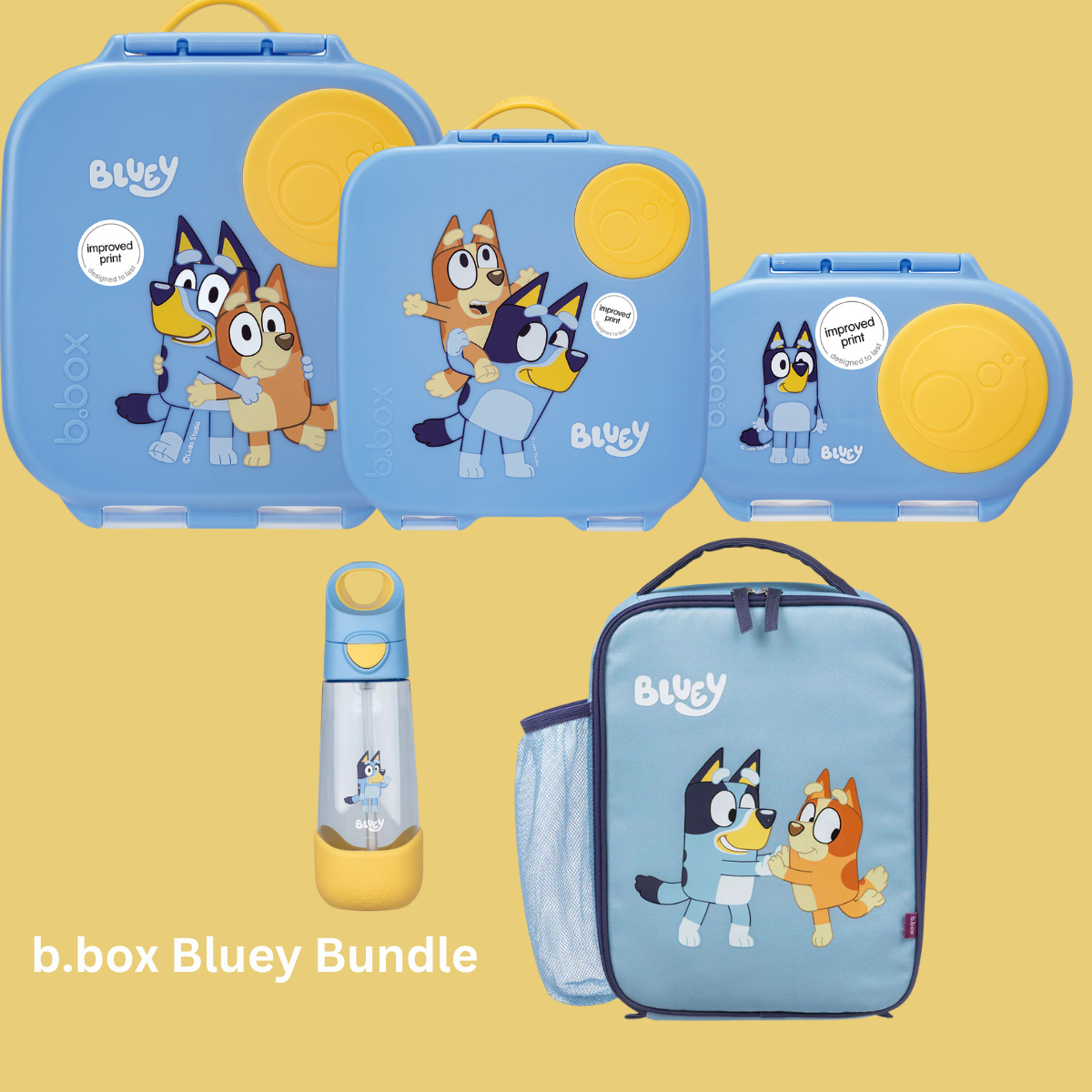 b.box Bluey Lunchbox Bundle