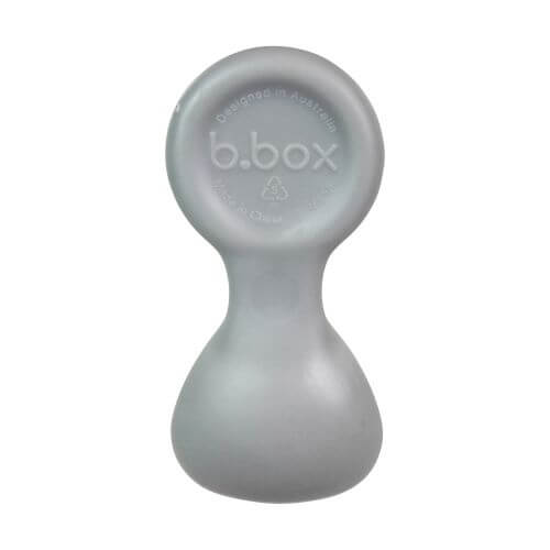 Back view of mini b.box pastel grey spoon