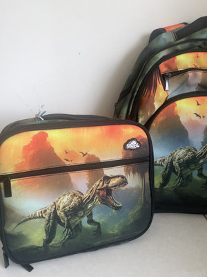 Spencil Jurassic Kingdom Large Backpack Combo Set