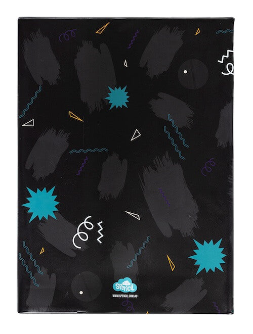 Front view of Scrapbook Spencil Shape Explosion Book Cover